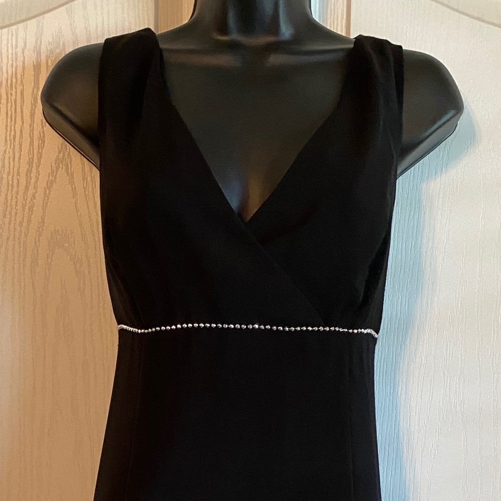 Black evening dress